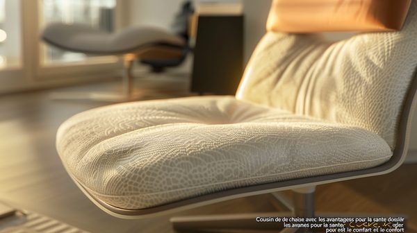 Coussin de chaise avec dossier : les avantages pour la santé et le confort